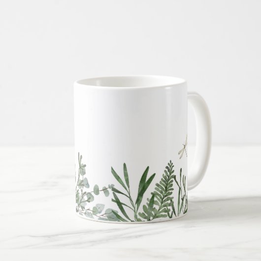 🎭 Abstracte bloemblaadjes: een Mok van creatieve  (Voorkant rechts)