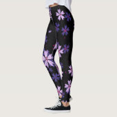 Abstracte Bloembladeren Leggings (Links)