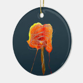 Abstracte bloembloem moderne kunst keramisch ornament (Links)