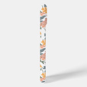 Abstracte bloembollen Mid Century Modern Monogram Case-Mate iPhone Case (Achterkant / Rechts)