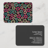Abstracte bloemen 031023 visitekaartje (Voorkant / Achterkant)