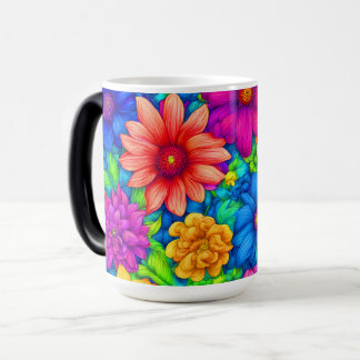 Abstracte Bloemen #5 - Magische Mok