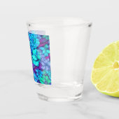 Abstracte Bloemen #62 Shot Glas (Rechts)