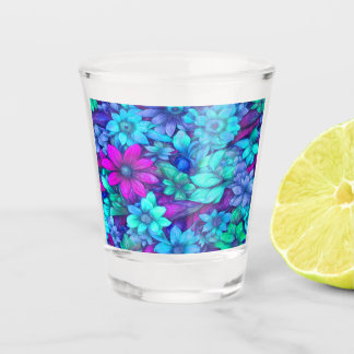 Abstracte Bloemen #62 Shot Glas