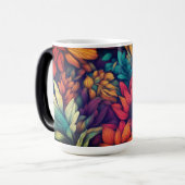 Abstracte Bloemen #73 - Magische Mok (Voorkant links)