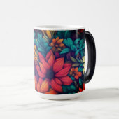 Abstracte Bloemen #73 - Magische Mok (Voorkant rechts)
