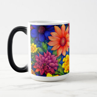 Abstracte Bloemen #796 - Magische Mok