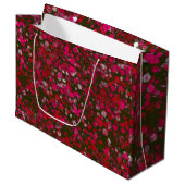 Abstracte Bloemen Bloesems Groot Cadeauzakje (Voorkant Gekanteld)