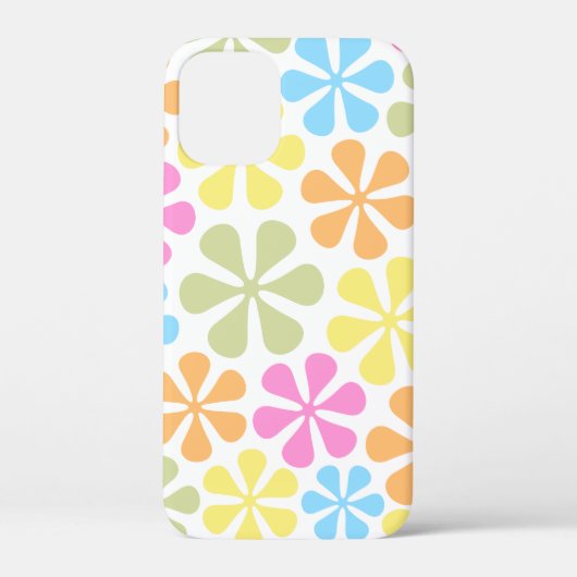 Abstracte Bloemen Bright Color Mix Case-Mate iPhone Case (Achterkant)