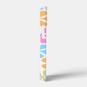 Abstracte Bloemen Bright Color Mix Case-Mate iPhone Case (Achterkant / Rechts)