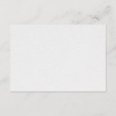 Abstracte bloemen bruiloft details informatiekaartje (Achterkant)