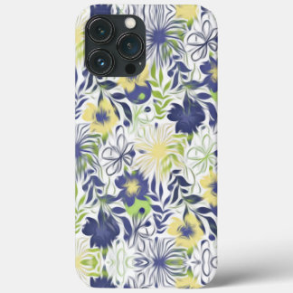 Abstracte Bloemen Case-Mate iPhone Case