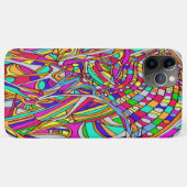 Abstracte Bloemen Case-Mate iPhone Case (Achterkant (horizontaal))