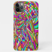 Abstracte Bloemen Case-Mate iPhone Case (Achterkant)