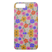 Abstracte bloemen  Case-Mate iPhone case (Achterkant)