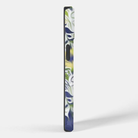 Abstracte bloemen Case-Mate iPhone case (Achterkant / Rechts)