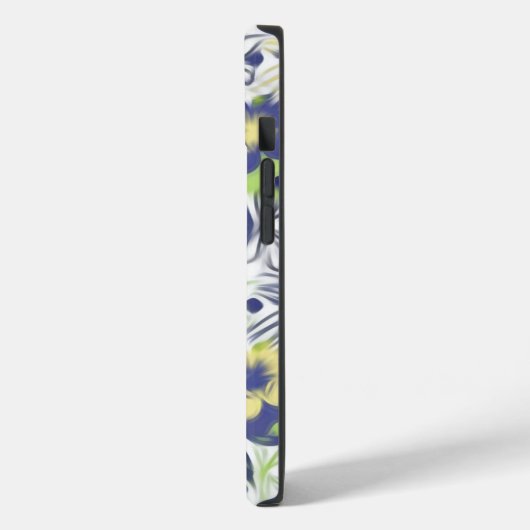 Abstracte bloemen Case-Mate iPhone case (Achterkant / Links)
