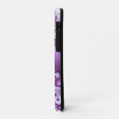 Abstracte bloemen en harten vallen in liefde Fract Case-Mate iPhone Case (Achterkant/links)