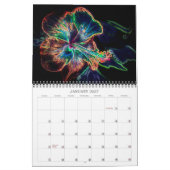 Abstracte bloemen en Natuur kunst Kalender (Jan 2027)