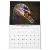 Abstracte bloemen en Natuur kunst Kalender (Mar 2027)