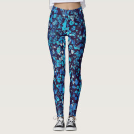 Abstracte bloemen Floral Mode Yoga Leggings
