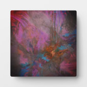 Abstracte bloemen fotoplaat (Voorkant)