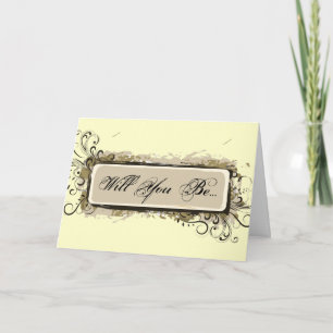 Abstracte Bloemen is Mijn Bruidsmeisje