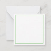 Abstracte bloemen Kaart Notitiekaartje (Achterkant)