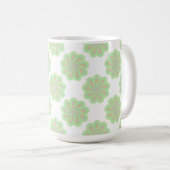 Abstracte bloemen. koffiemok (Voorkant rechts)