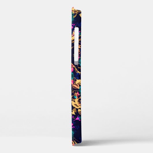 Abstracte bloemen, kotskeertje Case-Mate iPhone case (Achterkant / Links)