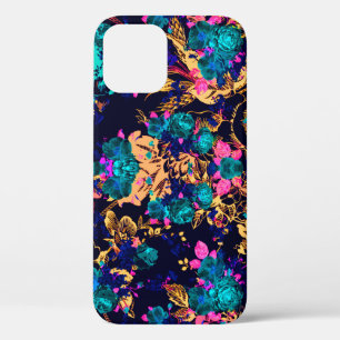 Abstracte bloemen, kotskeertje Case-Mate iPhone case