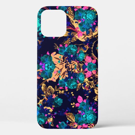 Abstracte bloemen, kotskeertje Case-Mate iPhone case (Achterkant)