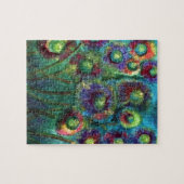 Abstracte Bloemen Legpuzzel (Horizontaal)