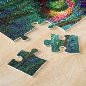 Abstracte Bloemen Legpuzzel (Zijkant)