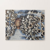 Abstracte Bloemen Legpuzzel (Horizontaal)