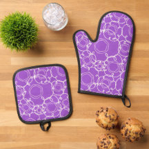 ABSTRACTE BLOEMEN MATRIX PATROON IN PAARS