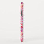 Abstracte bloemen, met een kleur, Case-Mate iPhone case (Achterkant/rechts)