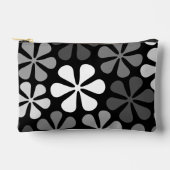 Abstracte bloemen monochroom etui (Voorkant)