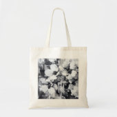 Abstracte bloemen monochroom Tas (Voorkant)