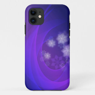 Abstracte bloemen op gevouwen Indische achtergrond Case-Mate iPhone Case