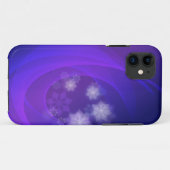 Abstracte bloemen op gevouwen Indische achtergrond Case-Mate iPhone Case (Achterkant (horizontaal))