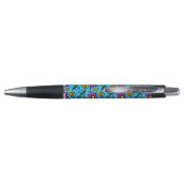 Abstracte Bloemen Pen (Achterkant)