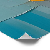 Abstracte bloemen poster (Hoek)