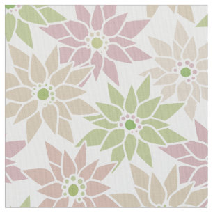 Abstracte bloemen romantisch patroon cartoon p stof