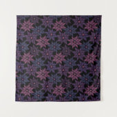 Abstracte bloemen romantisch patroon cartoon wandkleed (Voorkant)