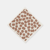 Abstracte Bloemen VI Servet (Hoek)