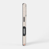 Abstracte bloemen Waterverf achtergrond op papier iPhone Hoesje (Rechterkant)