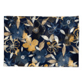 Abstracte bloemen: Waterverf Herhalingspatroon Kussensloop (Achterkant)