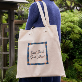 Abstracte bloemencaleidoscoop Grocery Bag Tote Bag