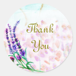 Abstracte bloemendank u Sticker